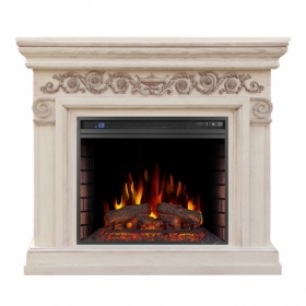 Электрокамин Royal Flame Athena с очагом Vision 23 EF LED FX (Слоновая кость с патиной)