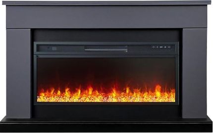 Электрокамин Royal Flame BERGEN серый графит c очагом Vision 42 LED