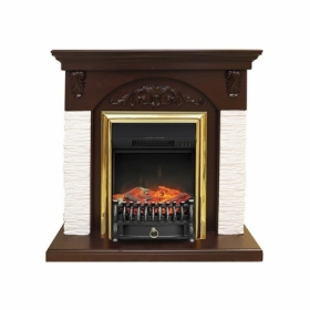 Электрокамин Royal Flame Bern мелкий сланец белый под классический очаг