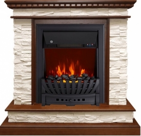 Электрокамин Royal Flame Calgary c очагом Aspen Black