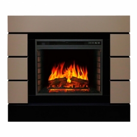 Электрокамин Royal Flame Lindos Beige Grey с очагом Vision 23 EF LED FX