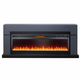 Электрокамин Royal Flame Lindos Graphite Grey с очагом Vision 60 (Серый графит)