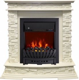 Электрокамин Royal Flame Luzern c очагом Aspen Black