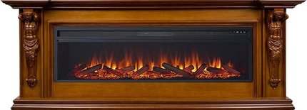 Электрокамин Royal Flame Sparta 60 (орех) с очагом Vision 60 LOG LED