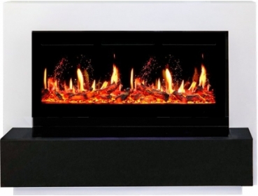 Электрокамин Royal Flame Stockholm белый c очагом 5D V-ART 40