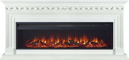 Электрокамин Royal Flame Valletta 60 (белый) с очагом Vision 60 LED