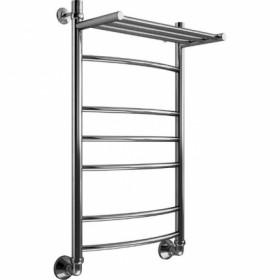 Полотенцесушитель Маргроид Вид 5 с полкой 80x50