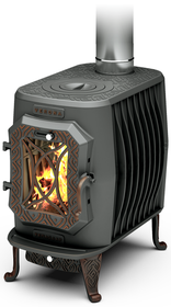Дровяной камин Теплодар VERONA-200 Bronze