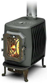 Дровяной камин Теплодар VERONA-200 Gold