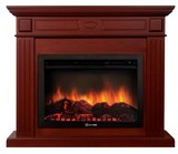 Электрокамин (очаг+портал)<br>Electrolux Bianco 30 красное дерево с очагом 31 дюйм (EFP/P - 3020LS)