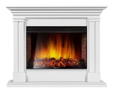 Электрокамин (очаг+портал)<br>Electrolux Castello 30 белый с очагом 33 дюйма (EFP/P - 3320RLS)