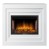 Электрокамин (очаг+портал)<br>Electrolux Cubo 25 Белый с очагом 25 дюймов (EFP/P - 2520LS)