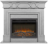 Электрокамин (очаг+портал)<br>Electrolux EFP/P-2520LS N с порталом Firelight Antico 25 серый