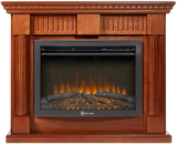 Электрокамин (очаг+портал)<br>Electrolux EFP/P-2520LS N с порталом Firelight Colonna 25 шпон дуб