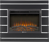 Электрокамин (очаг+портал)<br>Electrolux EFP/P-2520LS N с порталом Firelight Moderno 25 шпон чёрный дуб