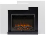 Электрокамин (очаг+портал)<br>Electrolux EFP/P-2520LS N с порталом Firelight Tetris 25 белый, серый