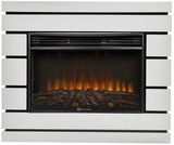 Электрокамин (очаг+портал)<br>Electrolux EFP/P-3020LS N с порталом Firelight Moderno 30 шпон белый дуб