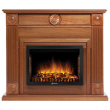 Электрокамин (очаг+портал)<br>Electrolux Frame 25 шпон дуб с очагом 27 дюймов (EFP/P - 2720RLS)