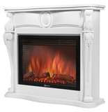 Электрокамин (очаг+портал)<br>Electrolux Ovatio 30 белый с очагом 31 дюйм (EFP/P - 3020LS)