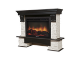 Электрокамин (очаг+портал)<br>Electrolux Pietra 30S камень белый, венге с очагом 33 дюйма (EFP/P - 3320RLS)