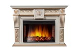 Электрокамин (очаг+портал)<br>Electrolux Vittoriano 30 Белёный дуб с золотой патиной с очагом 33 дюйма (EFP/P - 3320RLS)