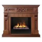 Электрокамин (очаг+портал)<br>Real-Flame Corsica Lux 26 NT (NT-315) с очагом Black вставка  3D Cassette 630