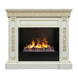 Электрокамин (очаг+портал)<br>Real-Flame Ekaterina 26 WT с очагом Black вставка  3D Cassette 630