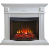 Электрокамин (очаг+портал)<br>Real-Flame Leda 24/25,5 WT с очагом Evrika 25,5 LED