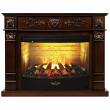 Электрокамин (очаг+портал)<br>Real-Flame Leonardo 33 NT с очагом 3D Firestar 33