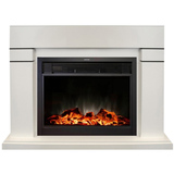 Электрокамин (очаг+портал)<br>Real-Flame Lindelse 26 WT с очагом Moonblaze lux Bl/Br