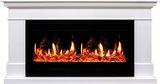 Электрокамин (очаг+портал)<br>Royal Flame California белый c очагом 5D V-ART 40
