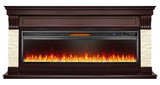 Электрокамин (очаг+портал)<br>Royal Flame Denver 60 (темный дуб / бежевый) с очагом Vision 60 LED