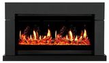 Электрокамин (очаг+портал)<br>Royal Flame Lindos серый графит c очагом 5D V-ART 40