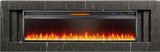 Электрокамин (очаг+портал)<br>Royal Flame Line 60 SFT Stone Touch cерый мрамор с очагом Vision 60 LED