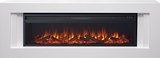 Электрокамин (очаг+портал)<br>Royal Flame Line 60 (белый) с очагом Vision 60 LOG LED