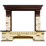 Портал из камня<br>Royal Flame Pierre Luxe сланец под очаг Symphony 2608/Symphony 2624L (темный дуб)