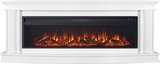 Электрокамин (очаг+портал)<br>Royal Flame Rome 60 (белый) с очагом Vision 60 LOG LED