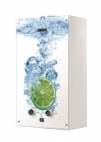Газовый проточный водонагреватель 16-21 кВт<br>Zanussi GWH 10 Fonte Glass Lime